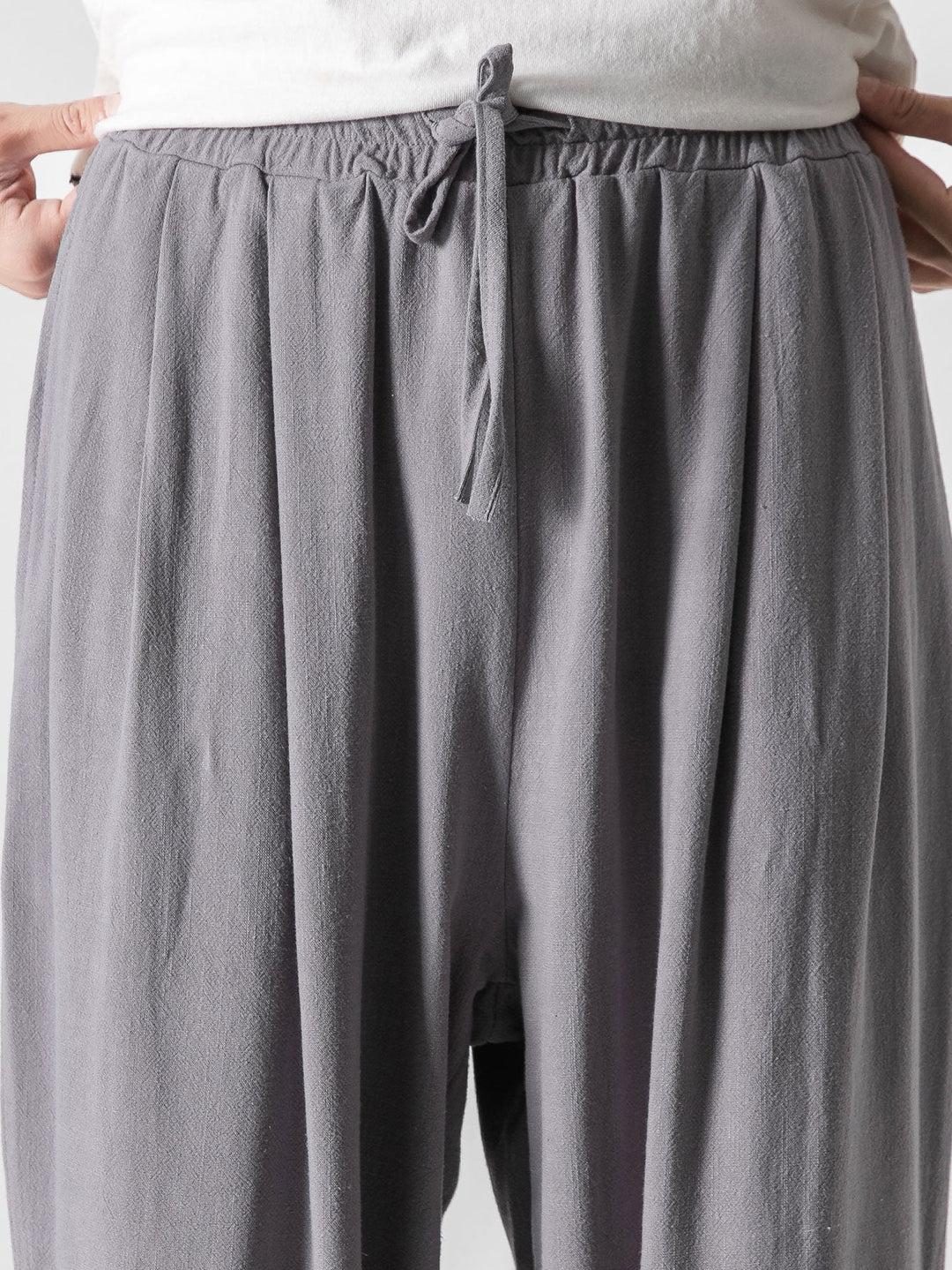 Pantalon Ample Noir Hugo | Taille Élastique & Cordon de Serrage 8