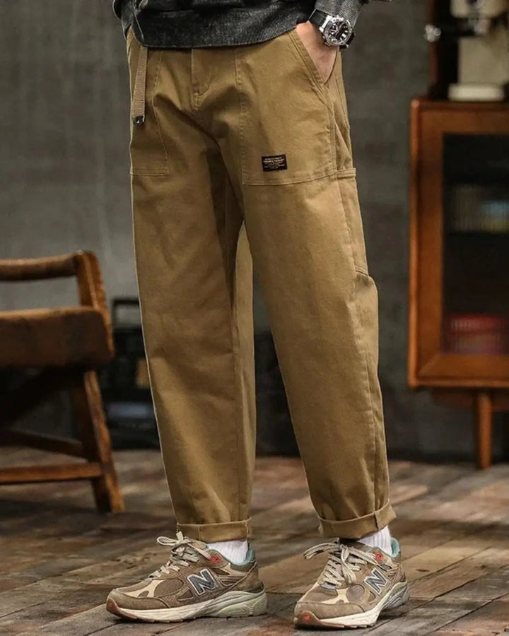 Pantalon Cargo Célian | Coupe droite, poches à rabat, style urbain 5