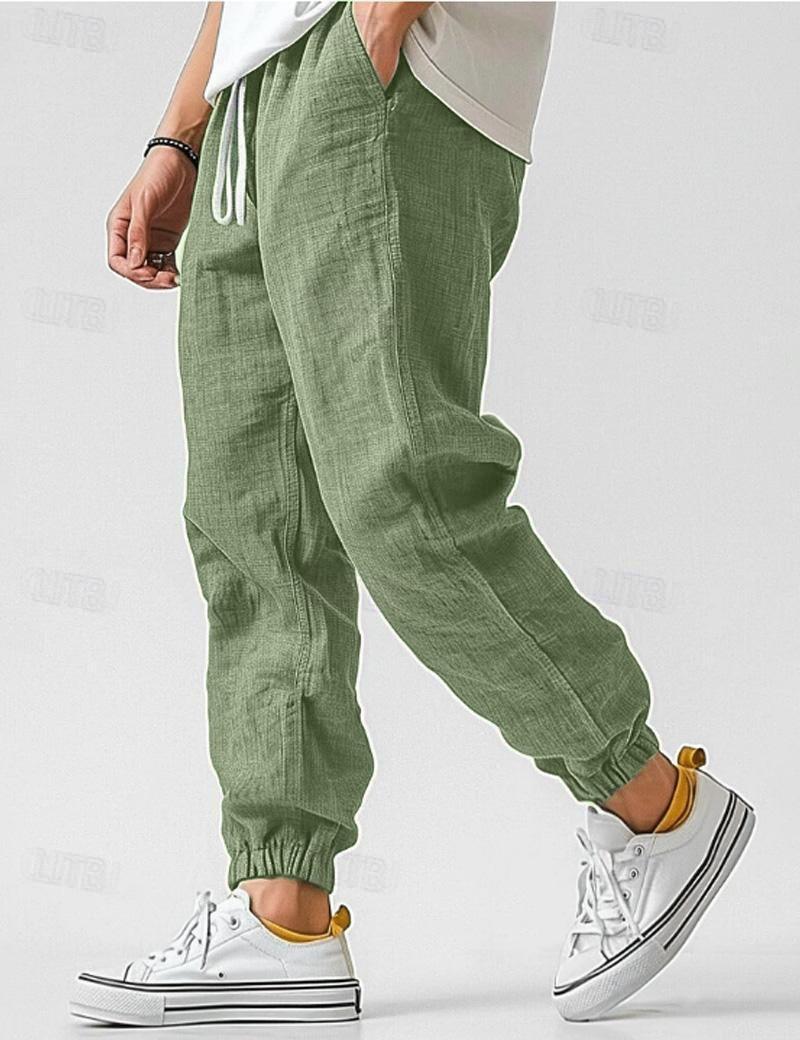 Pantalon Célian | Pantalon en lin homme, coupe large et légère pour un confort estival 2