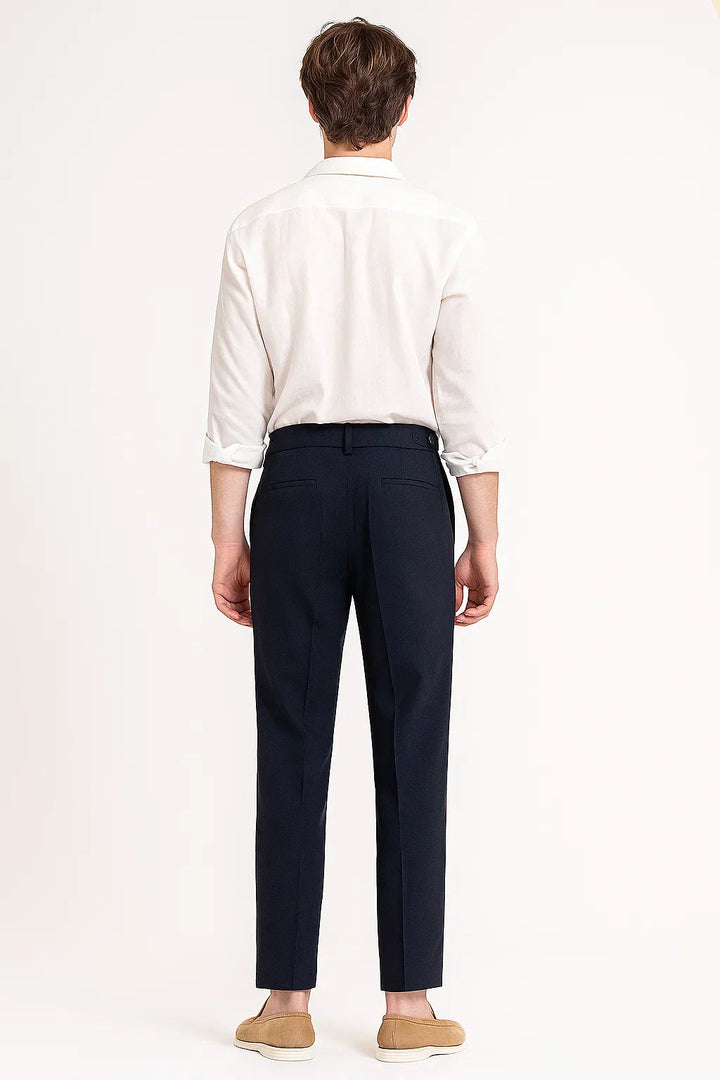 Pantalon Celvio | Pantalon Chino Homme Slim, Plis Frontaux Élégants 1