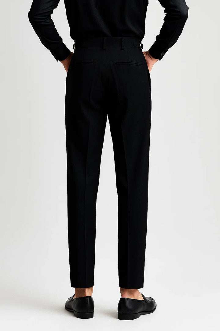 Pantalon Celvio | Pantalon Chino Homme Slim, Plis Frontaux Élégants 3
