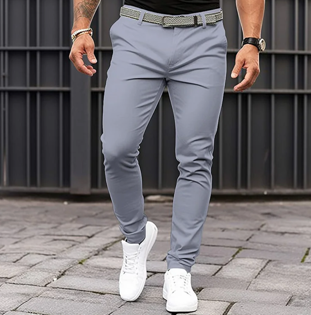 Pantalon Chino Axel | Coupe Moderne & Tissu Léger 1