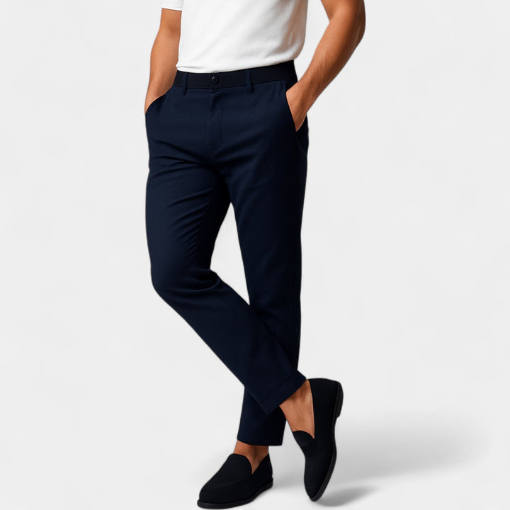 Pantalon Chino Célian | Coton Stretch, Coupe Ajustée Homme 3