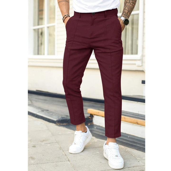 Pantalon Chino Homme Léo | Léger & Confortable, Coupe Décontractée 2