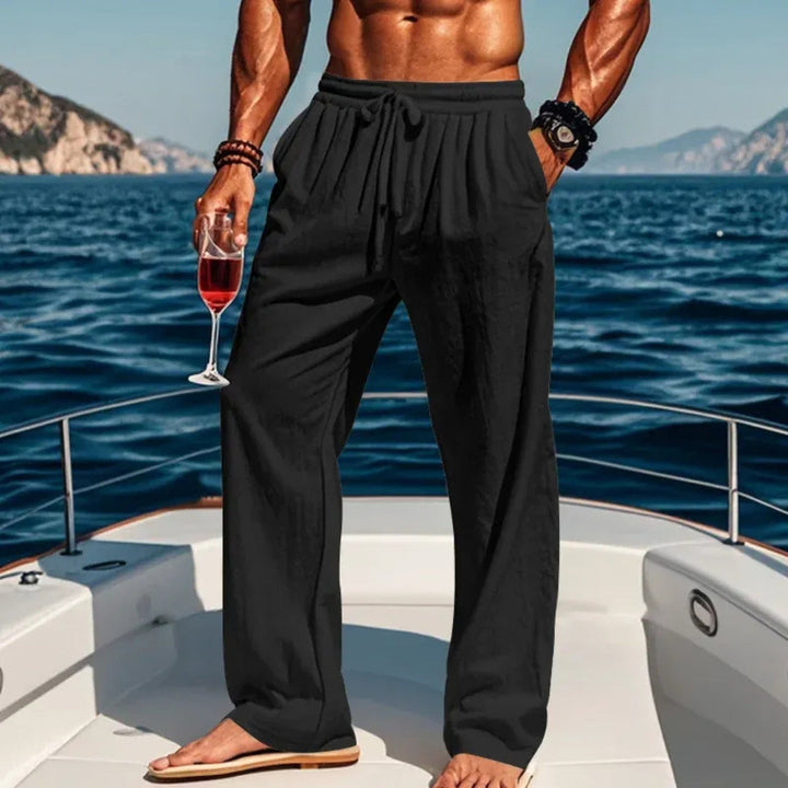 Pantalon Chino Nolan Homme | Coupe Droite & Taille Élastique Confortable 1