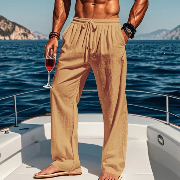 Pantalon Chino Nolan Homme | Coupe Droite & Taille Élastique Confortable 3
