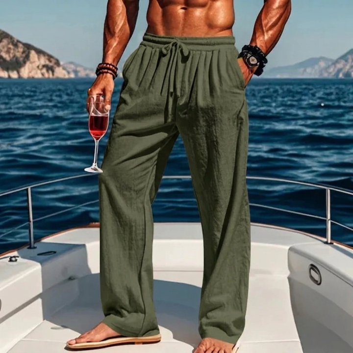 Pantalon Chino Nolan Homme | Coupe Droite & Taille Élastique Confortable 6