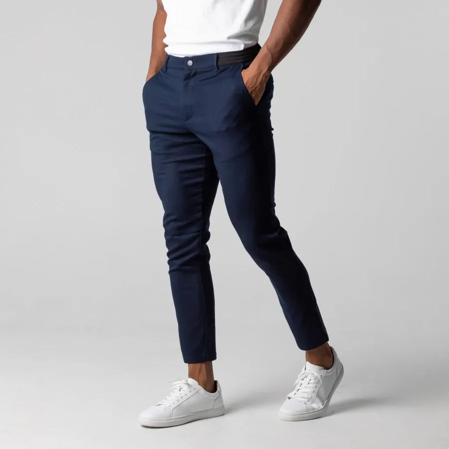 Pantalon Chino Slim Celvin | Taille Élastique, Confort Quotidien 9