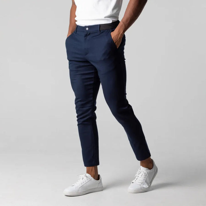 Pantalon Chino Slim Celvin | Taille Élastique, Confort Quotidien 9