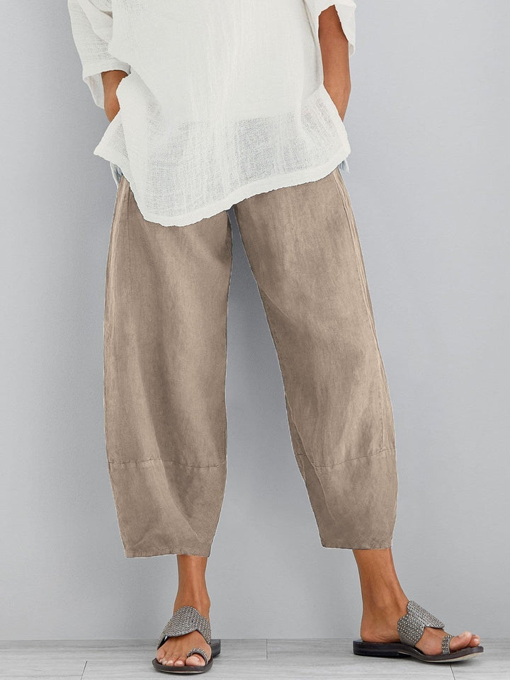 Pantalon Court Mia | Coton Léger & Coupe Décontractée Femme 2