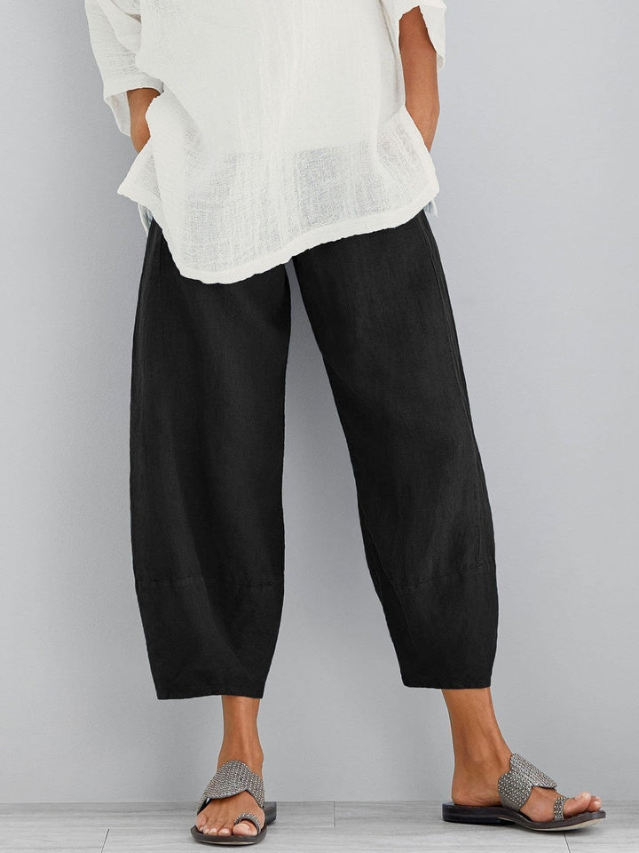 Pantalon Court Mia | Coton Léger & Coupe Décontractée Femme 3