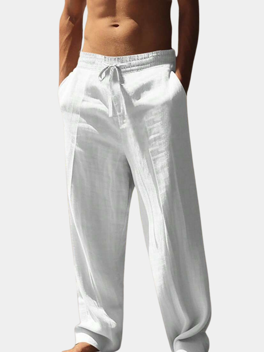 Pantalon Décontracté Mathis | Lin Léger & Coupe Confortable 1