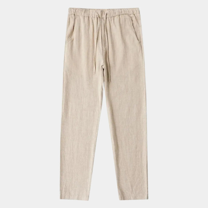 Pantalon Élastique Max Homme | Taille Ajustable & Poches Latérales, 100% Coton 3