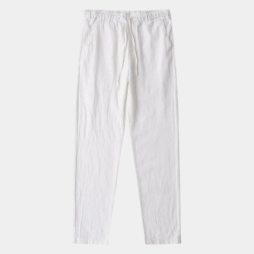 Pantalon Élastique Max Homme | Taille Ajustable & Poches Latérales, 100% Coton 4
