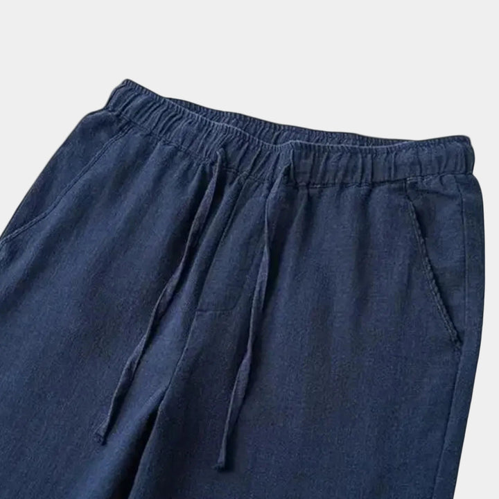 Pantalon Élastique Max Homme | Taille Ajustable & Poches Latérales, 100% Coton 6
