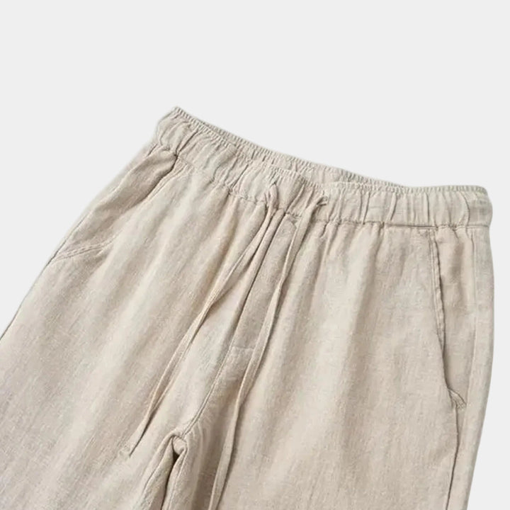 Pantalon Élastique Max Homme | Taille Ajustable & Poches Latérales, 100% Coton 7