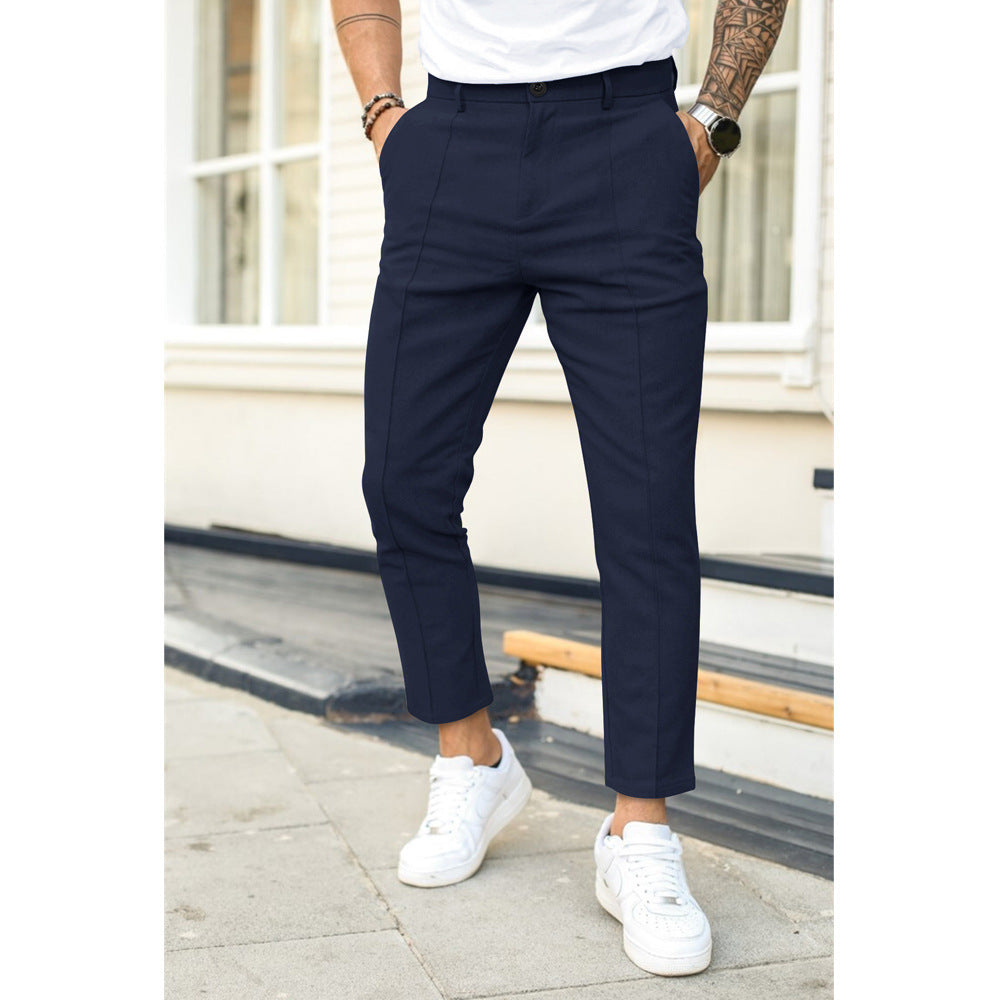 Pantalon Émile Chino Homme | Coupe Fuselée & Tissu Confortable 2