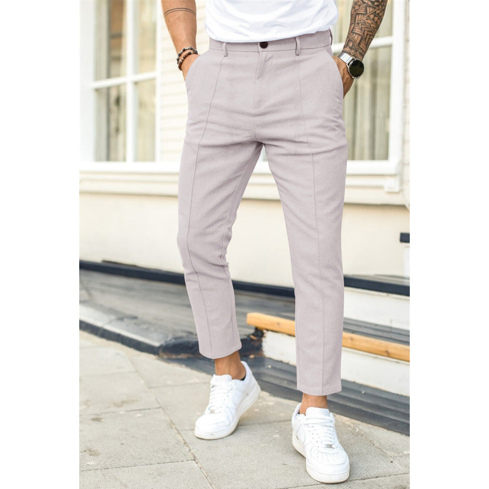 Pantalon Émile Chino Homme | Coupe Fuselée & Tissu Confortable 3