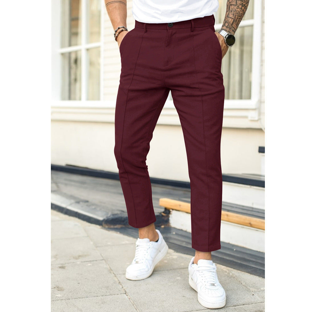 Pantalon Émile Chino Homme | Coupe Fuselée & Tissu Confortable 4
