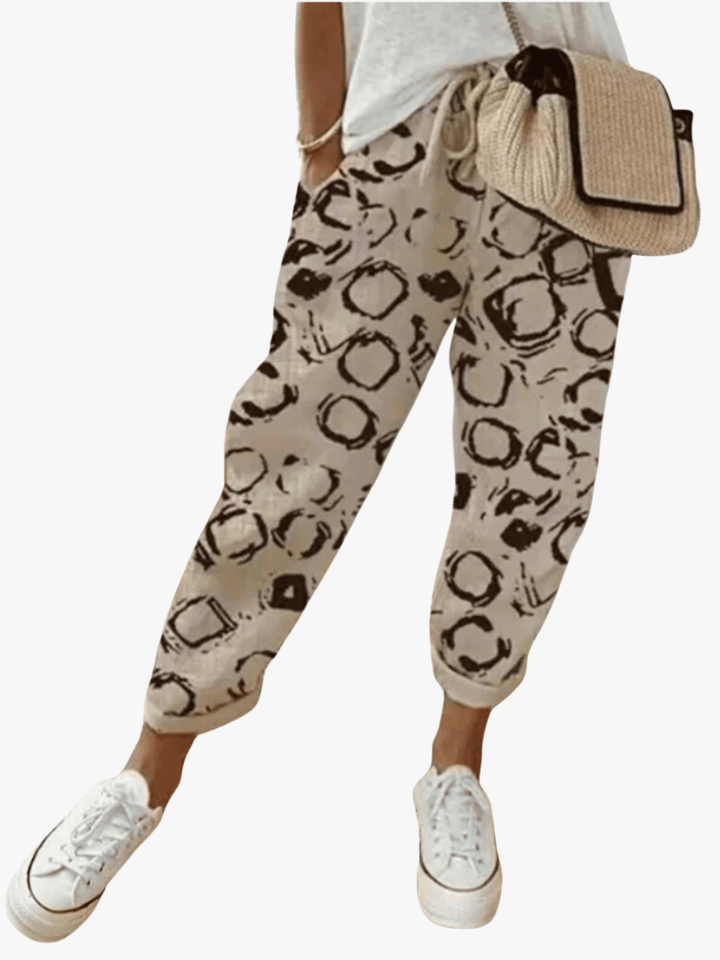 Pantalon Femme Mira | Coupe Structurée en Tissu Léger 1
