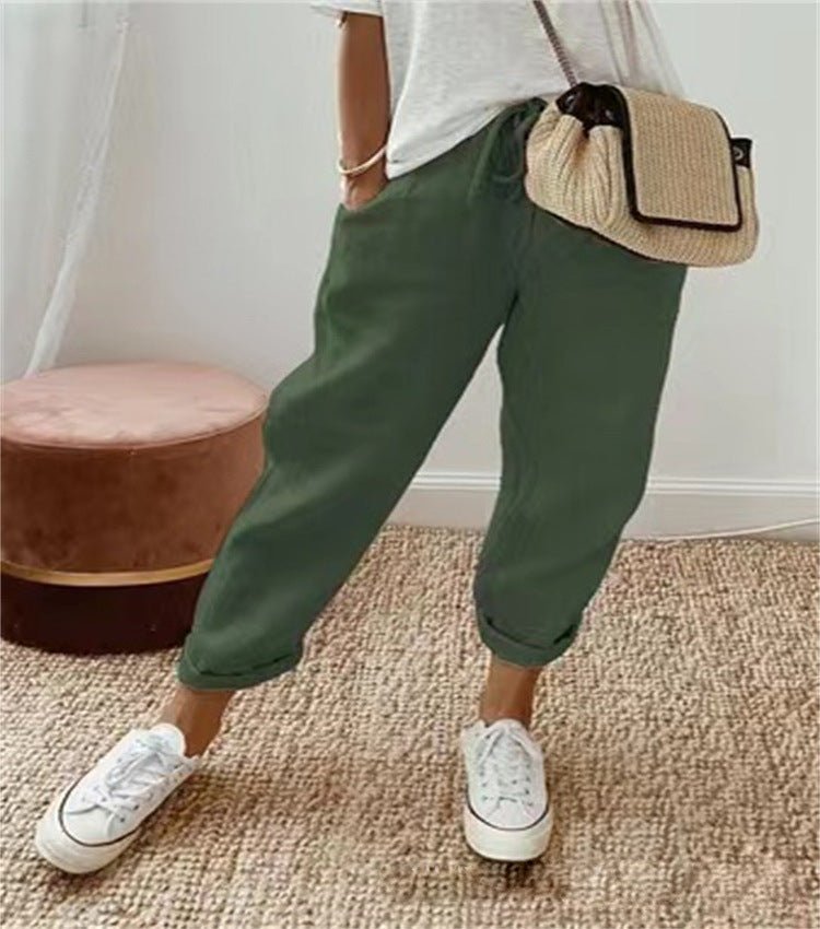 Pantalon Femme Mira | Coupe Structurée en Tissu Léger 6