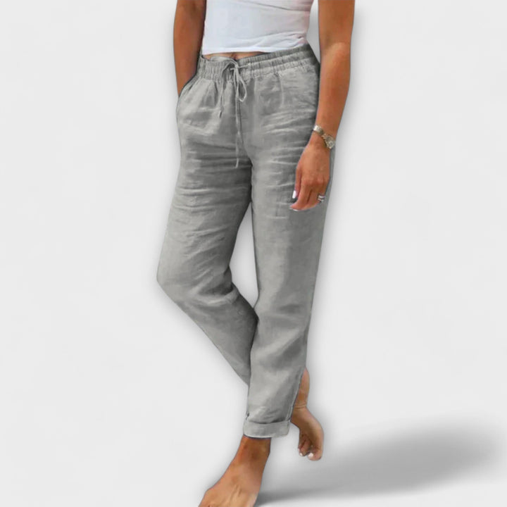 Pantalon Fluide Femme Stella | Lin Respirant, Coupe Ample Estivale 4