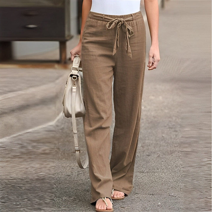 Pantalon Fluide Livia | Lin Écologique & Confort Optimal pour Femme 4