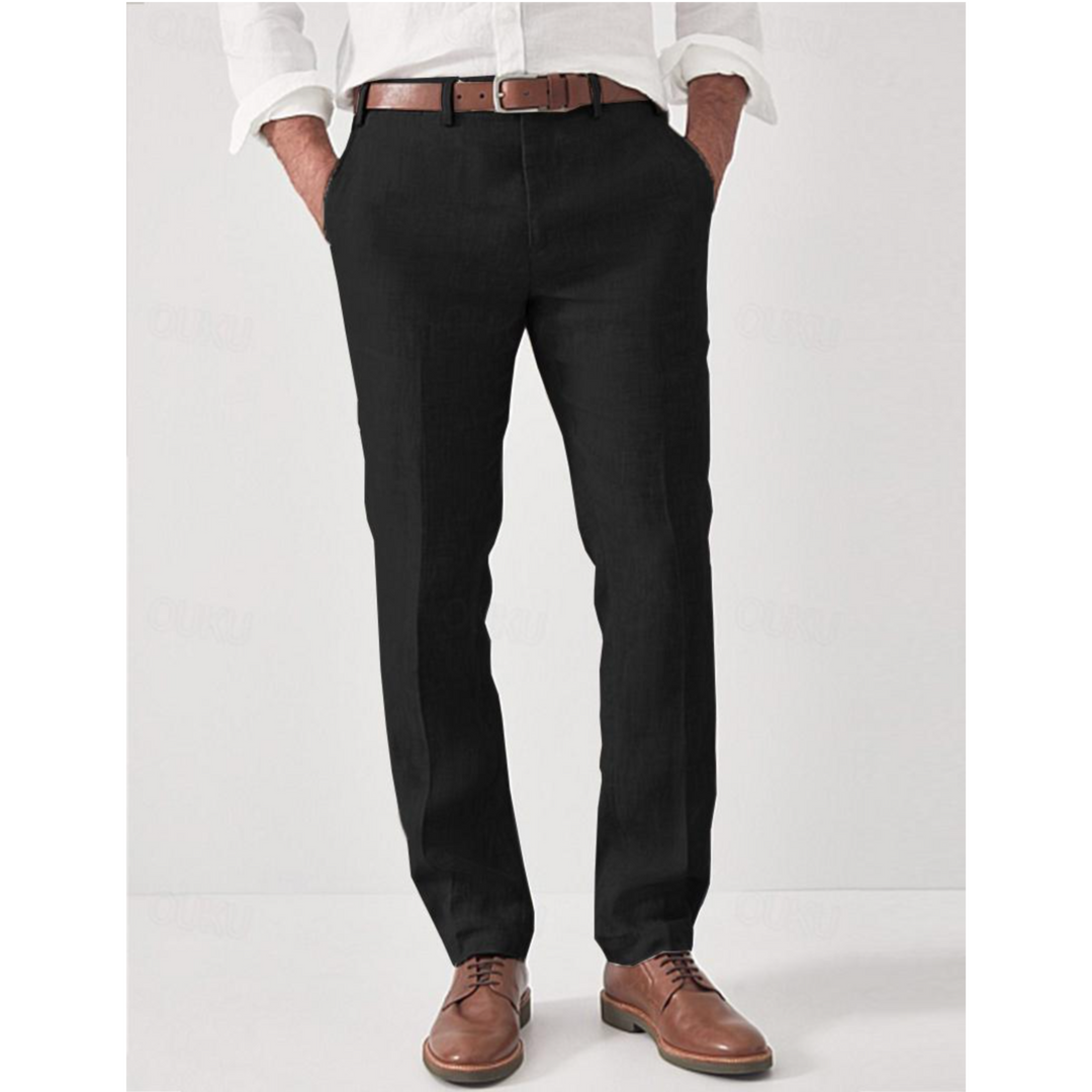 Pantalon Hugo | Pantalon Homme en Tissu Léger, Coupe Classique Élégante 1