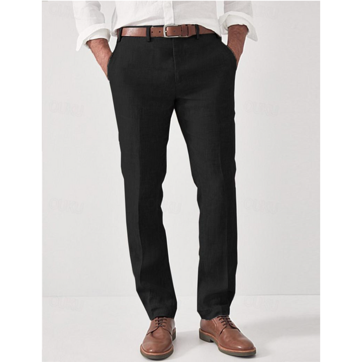 Pantalon Hugo | Pantalon Homme en Tissu Léger, Coupe Classique Élégante 1
