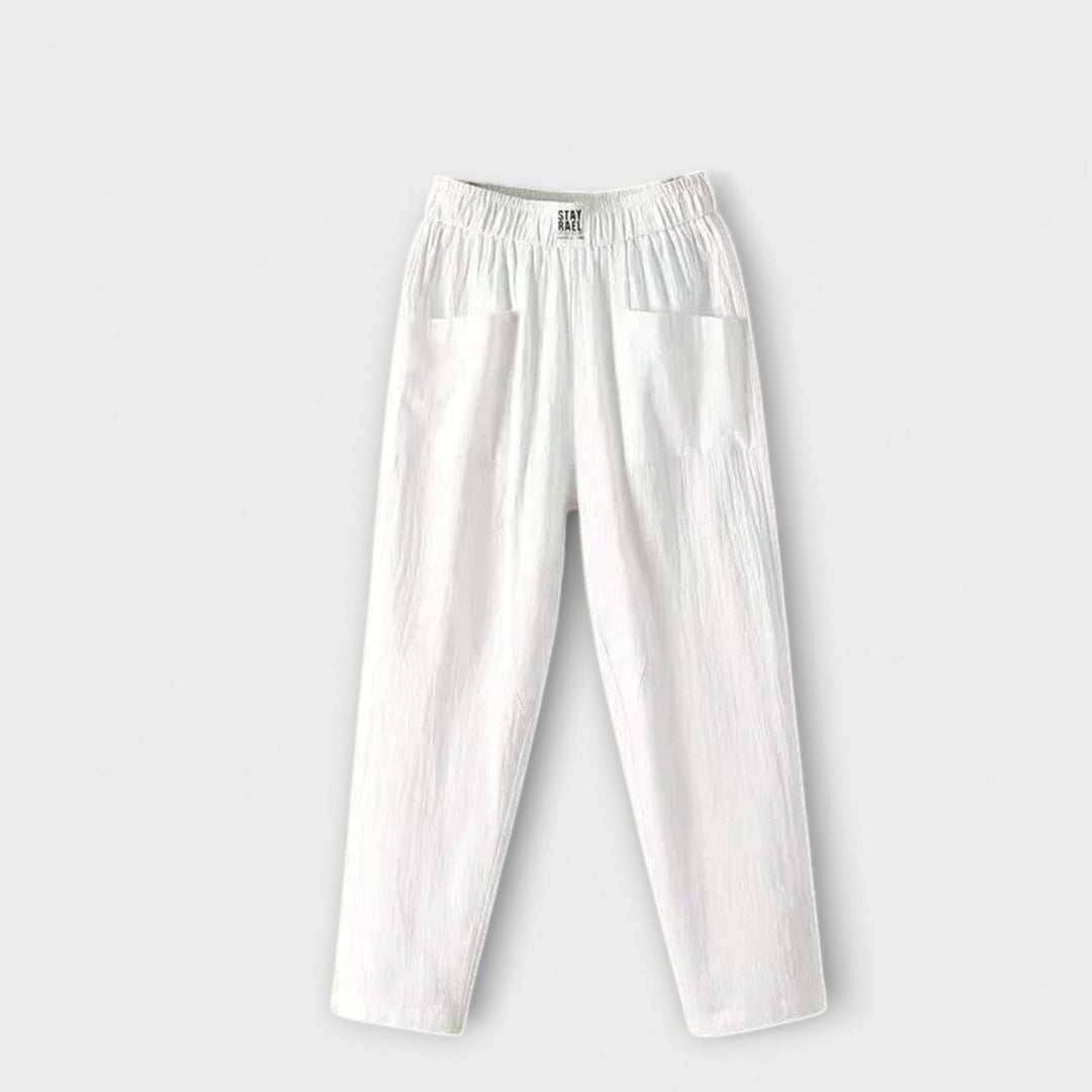 Pantalon Maya | Coton et Lin Léger, Coupe Moderne pour Femme 1