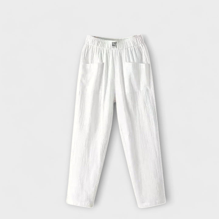 Pantalon Maya | Coton et Lin Léger, Coupe Moderne pour Femme 1