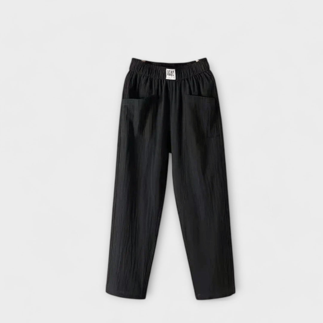 Pantalon Maya | Coton et Lin Léger, Coupe Moderne pour Femme 4