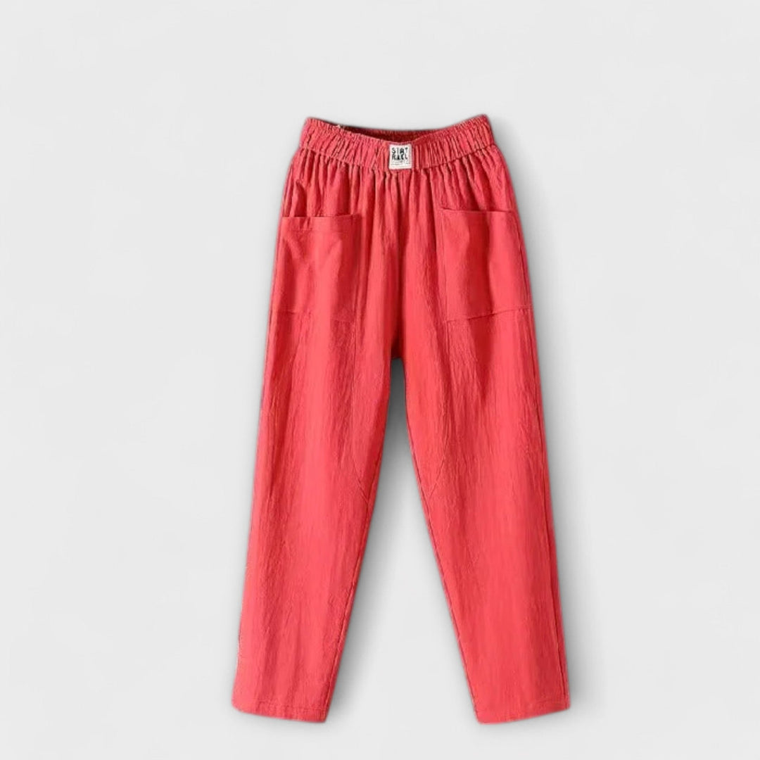 Pantalon Maya | Coton et Lin Léger, Coupe Moderne pour Femme 5