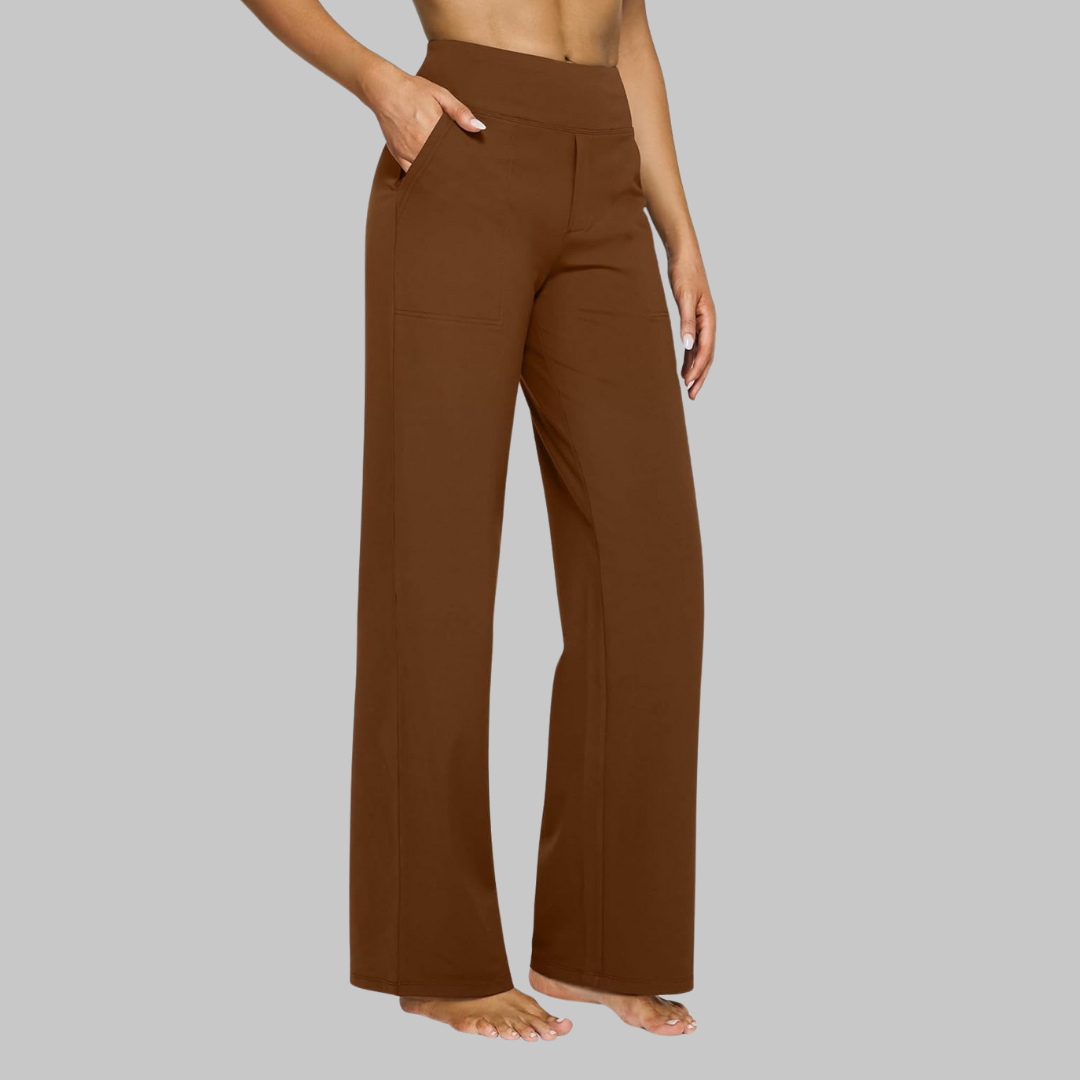 Pantalon de Yoga Élégant pour Femmes | Taille Haute, Tissu Doux 12
