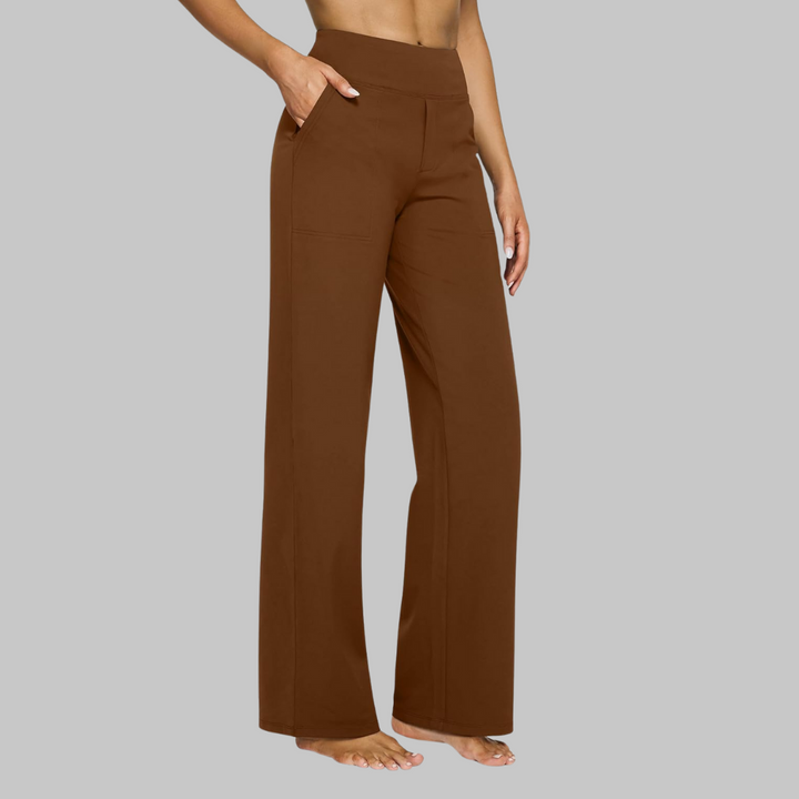 Pantalon de Yoga Élégant pour Femmes | Taille Haute, Tissu Doux 12