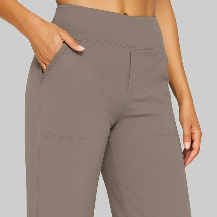 Pantalon de Yoga Élégant pour Femmes | Taille Haute, Tissu Doux 2