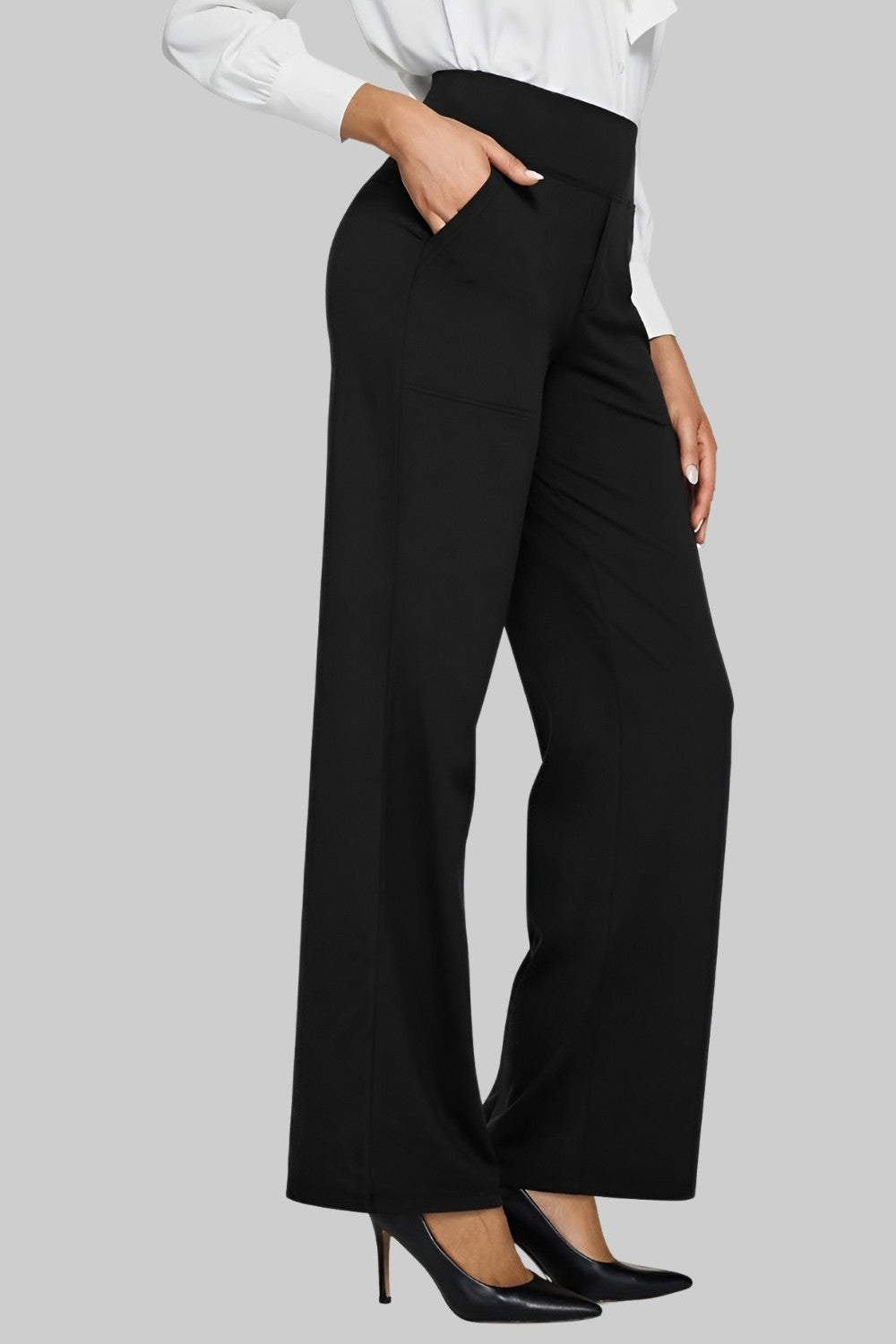 Pantalon de Yoga Élégant pour Femmes | Taille Haute, Tissu Doux 8