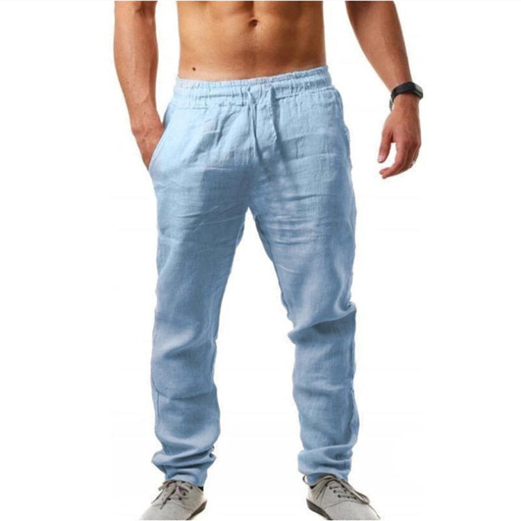 Pantalon en lin Eliott | Coupe droite & légère pour homme 1