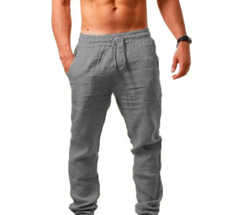 Pantalon en lin Eliott | Coupe droite & légère pour homme 5
