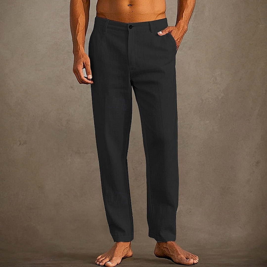 Pantalon homme Hugo | Été léger, coupe classique décontractée 1