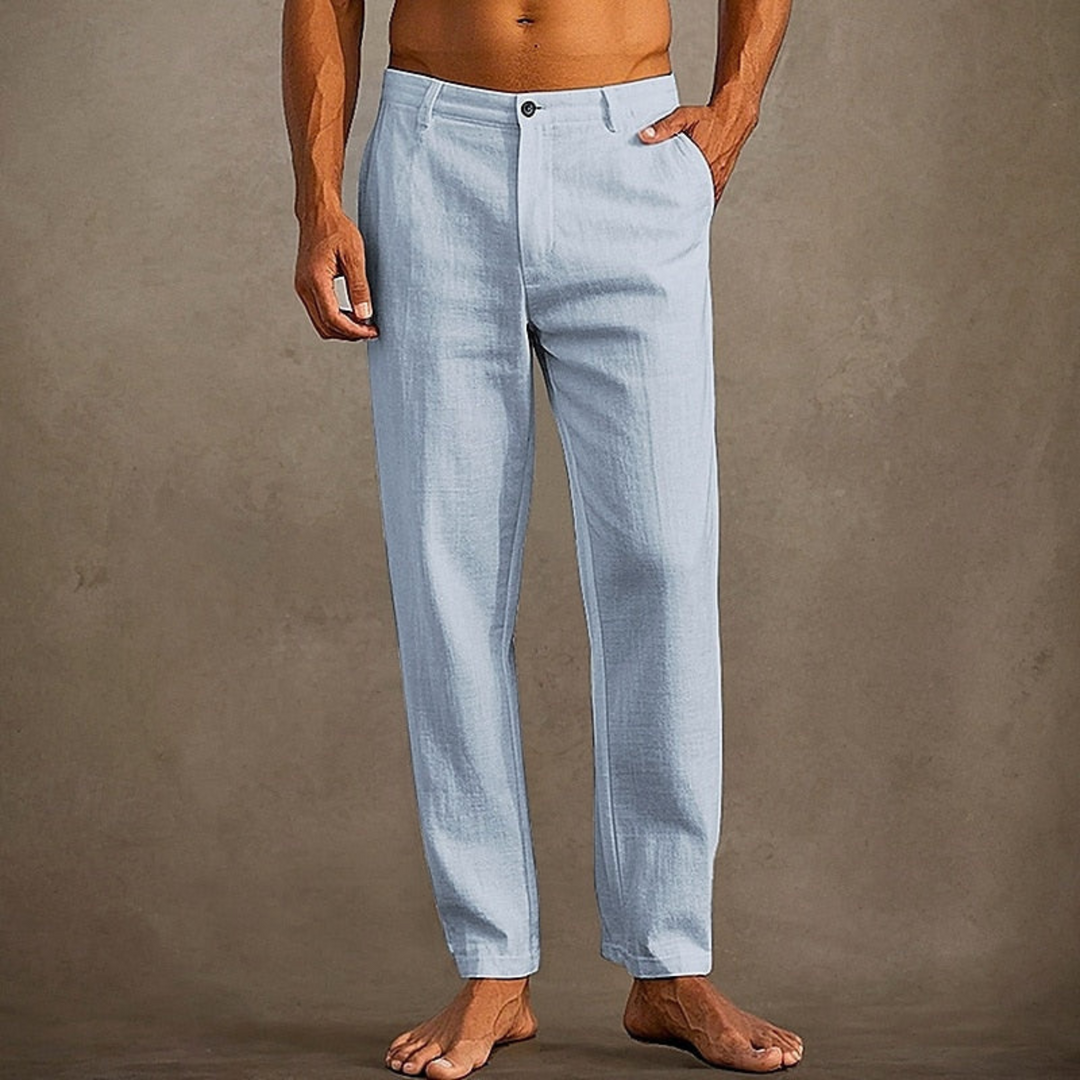 Pantalon homme Hugo | Été léger, coupe classique décontractée 3