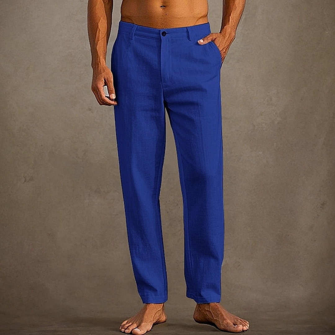 Pantalon homme Hugo | Été léger, coupe classique décontractée 4
