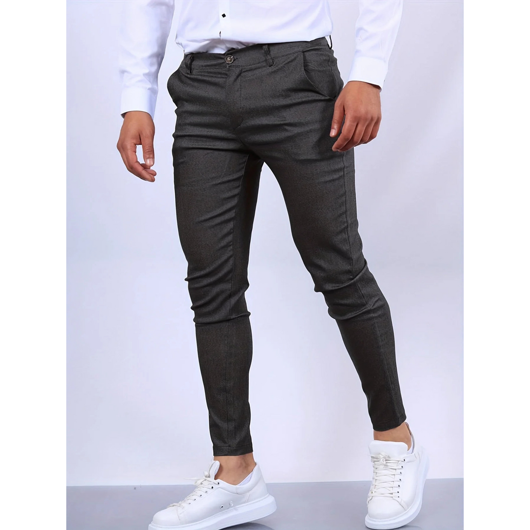 Pantalon slim Celvian | Coupe moderne, tissu respirant pour homme 4