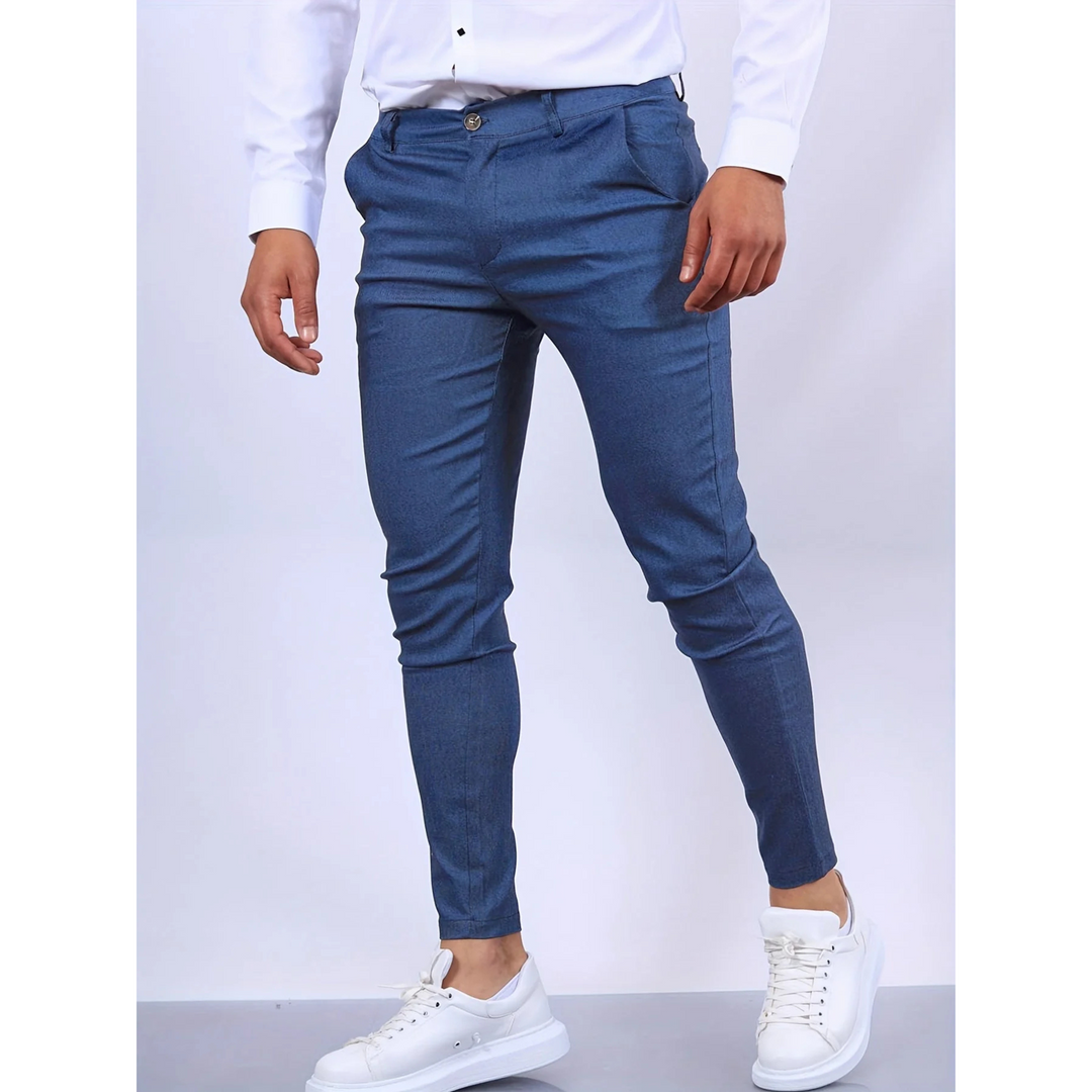 Pantalon slim Celvian | Coupe moderne, tissu respirant pour homme 6
