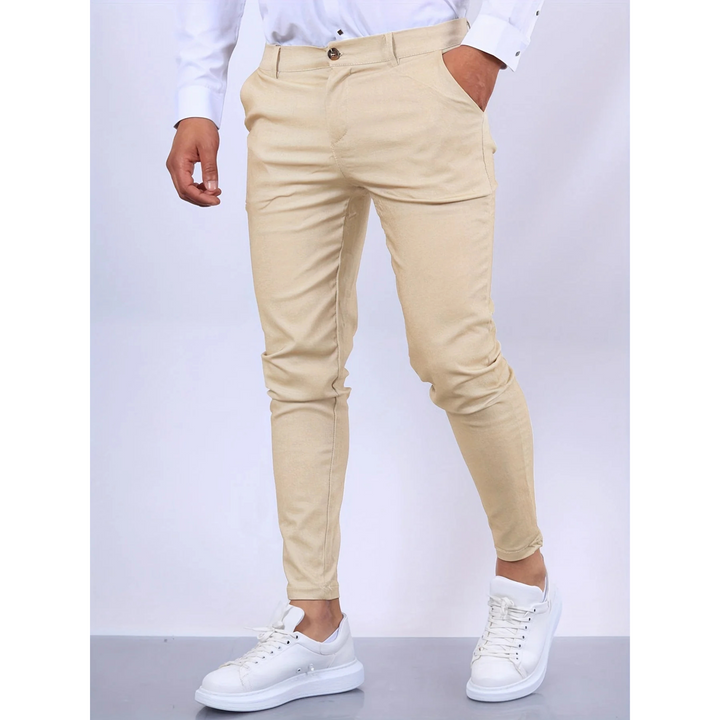 Pantalon slim Celvian | Coupe moderne, tissu respirant pour homme 7