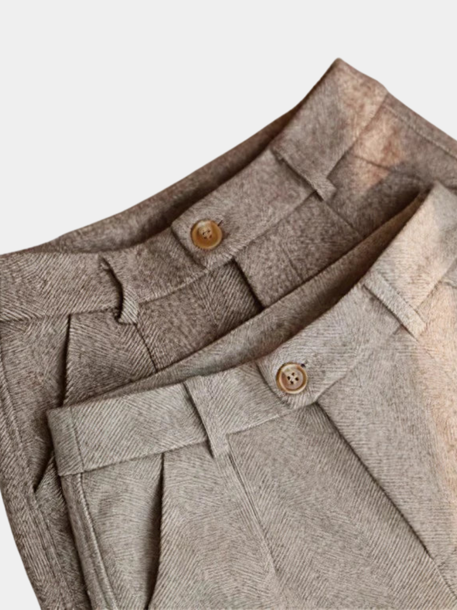 Pantalons en Laine Élégants | Ajustement Sur Mesure, Confort Optimal 1