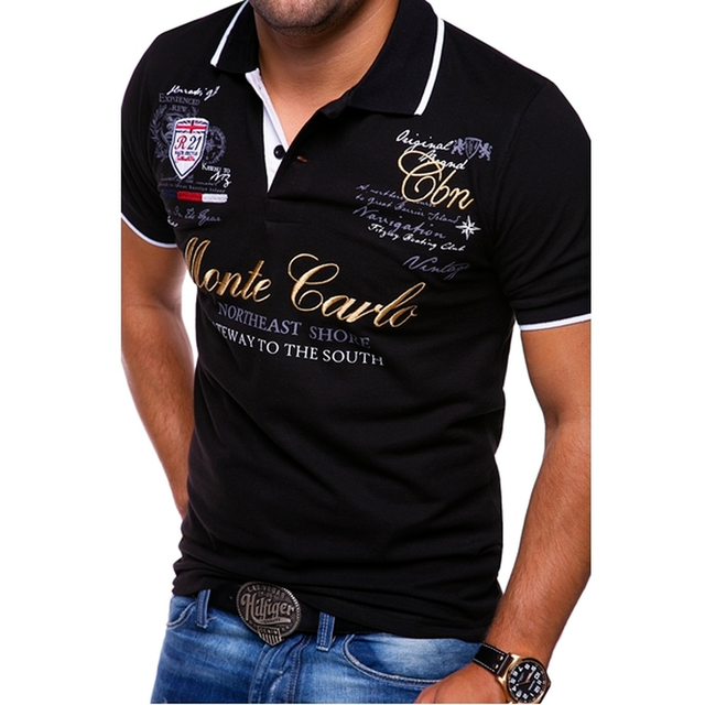 Polo Homme Leo | Élégant en Coton Mélangé, Style Classique & Confort Quotidien 0