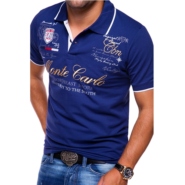 Polo Homme Leo | Élégant en Coton Mélangé, Style Classique & Confort Quotidien 5