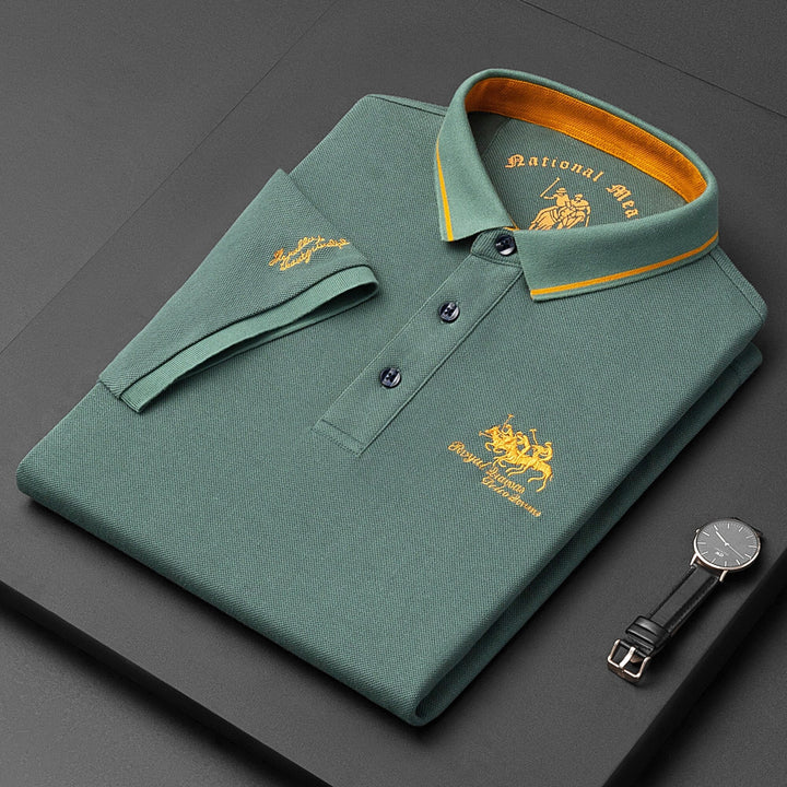 Polo homme Émile | Coton doux & respirant, coupe classique ajustée 0