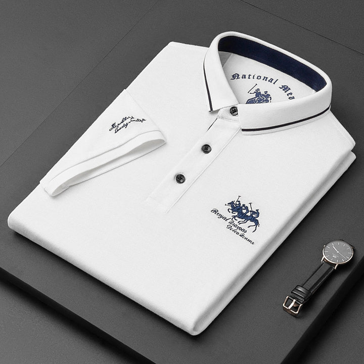 Polo homme Émile | Coton doux & respirant, coupe classique ajustée 2